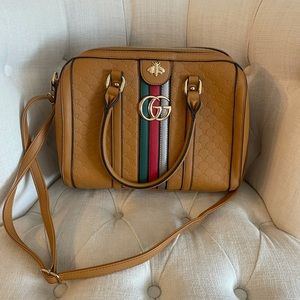 Brown/Tan crossbody bag